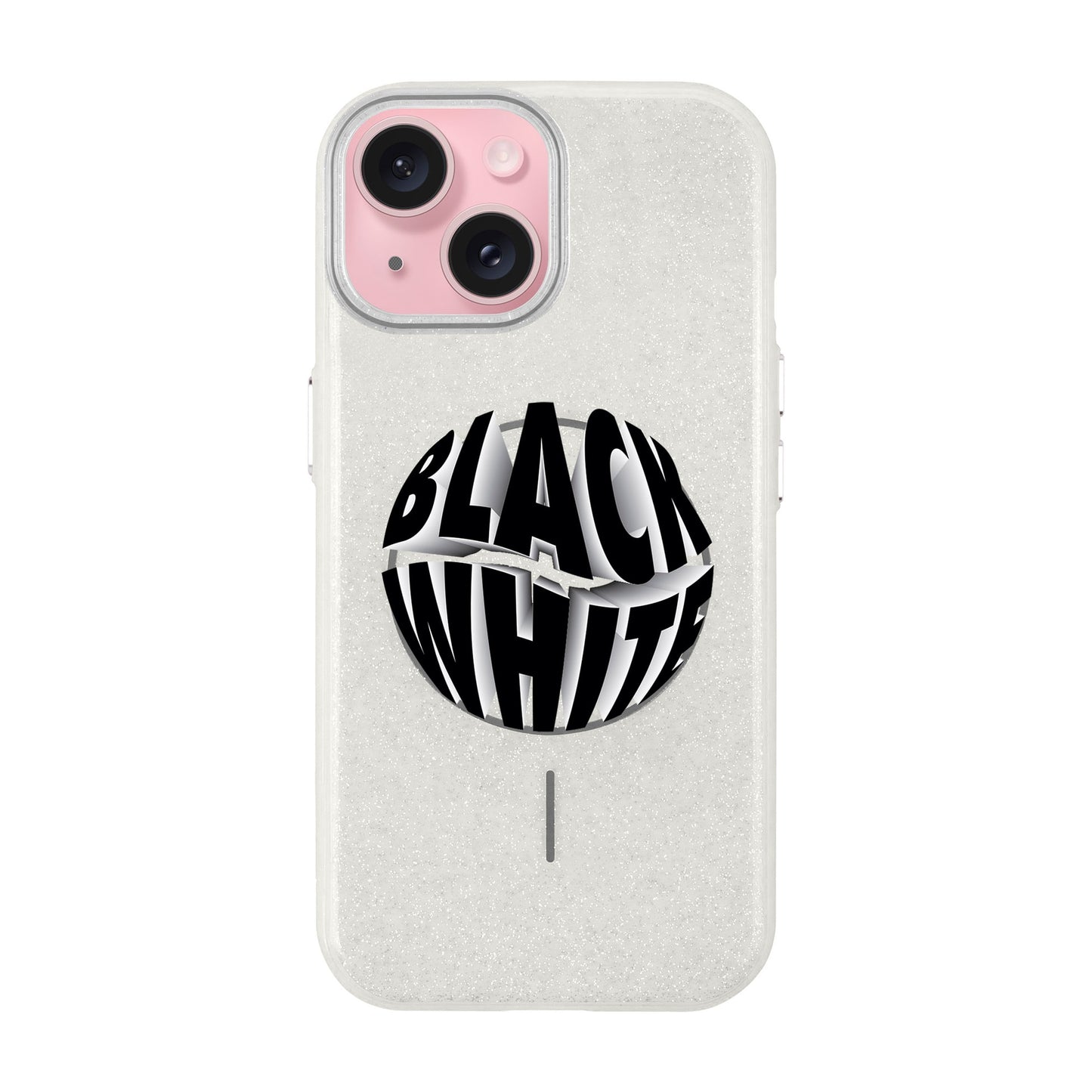 BLACK WHITE-iPhone 14 Plus Radiant Kılıf MagSafe Özellikli