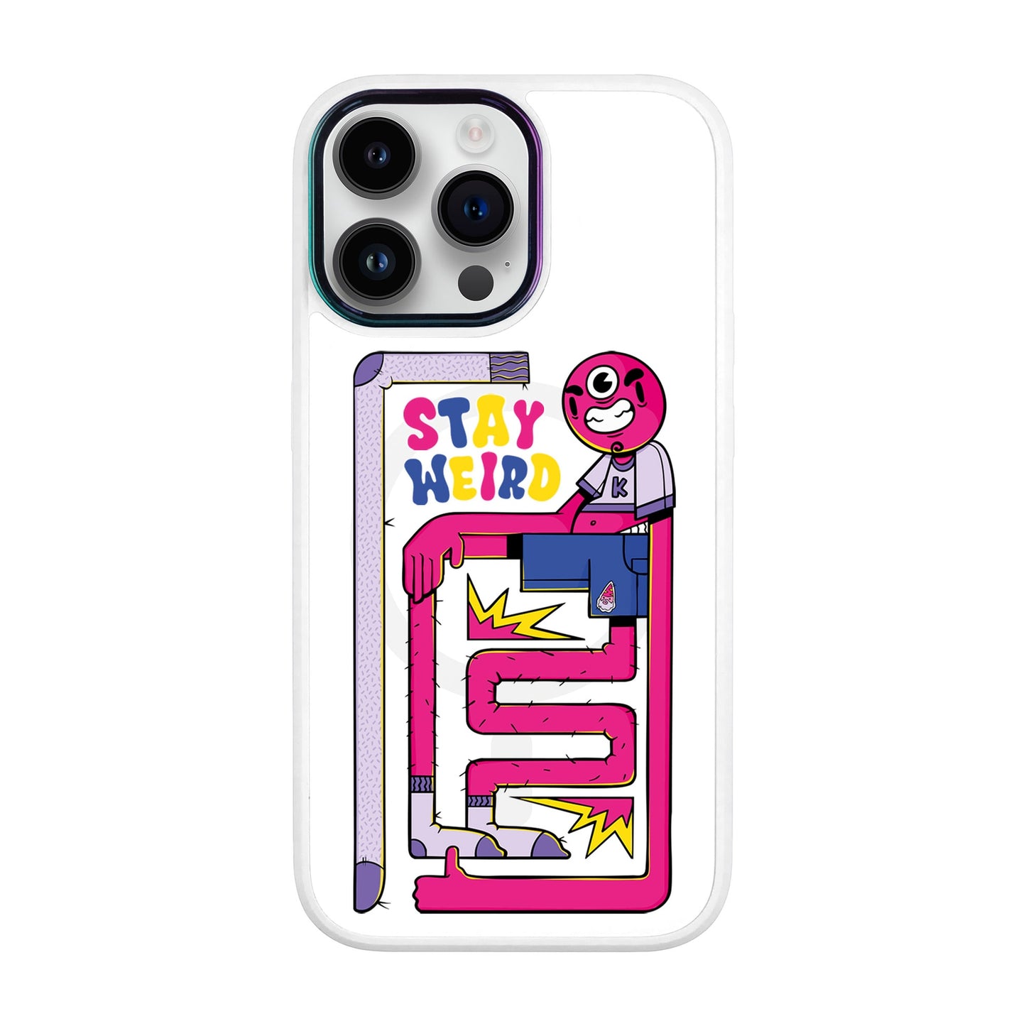 OG TOOTHY-iPhone 14 Pro Max Vigor Kılıf MagSafe Özellikli