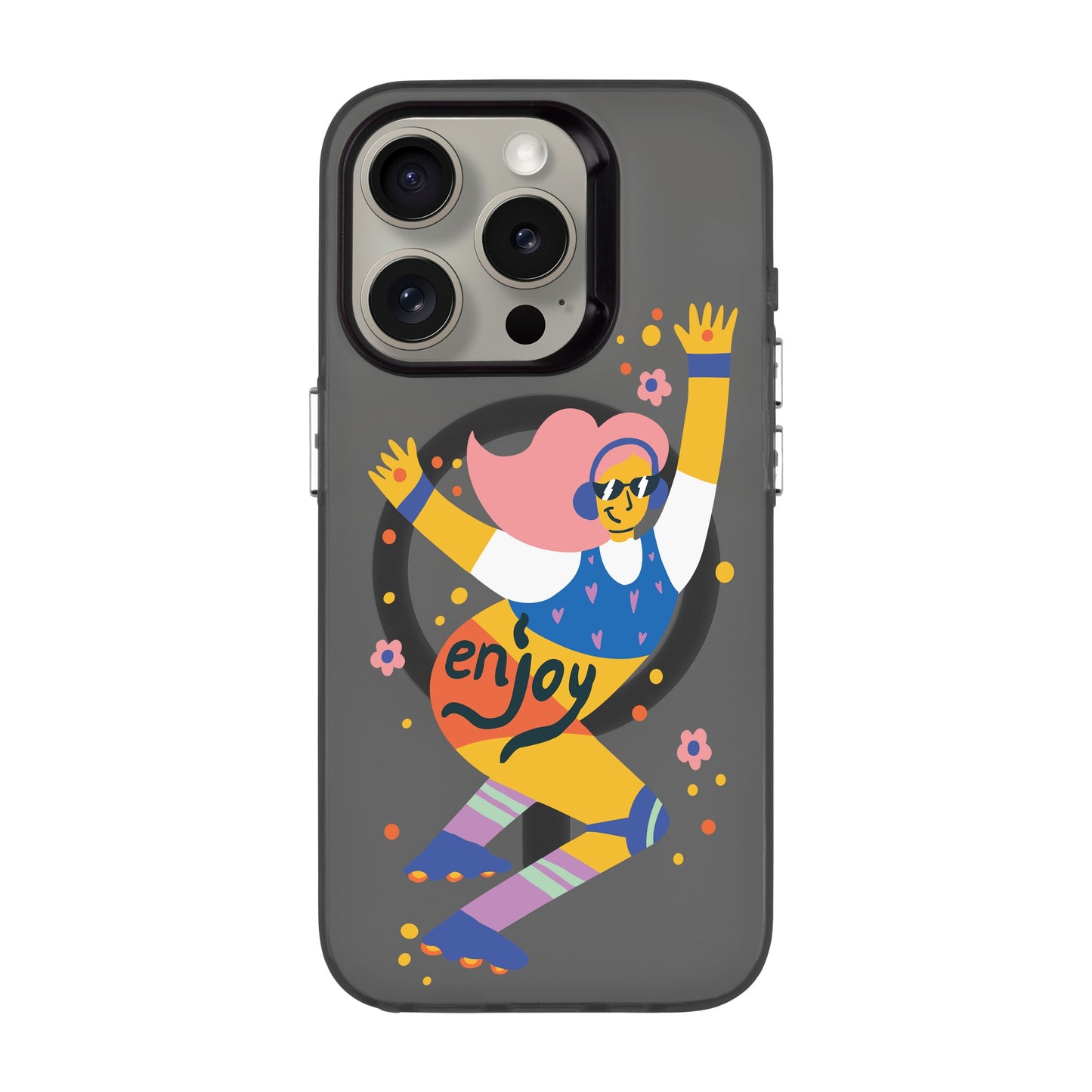 ENJOY-iPhone 15 Pro Hold Kılıf MagSafe Özellikli