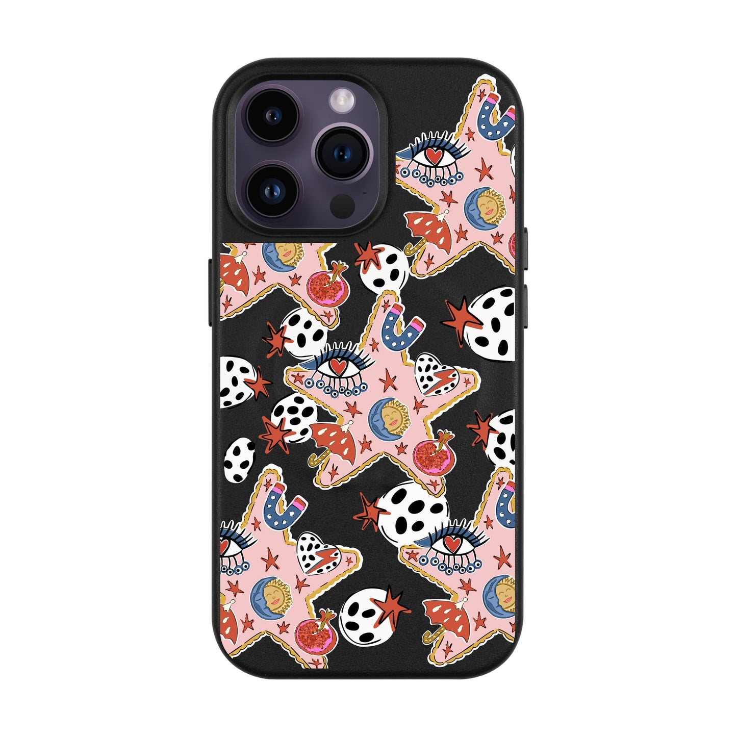 DURUSKO-iPhone 14 Pro Max Leather Kılıf MagSafe Özellikli