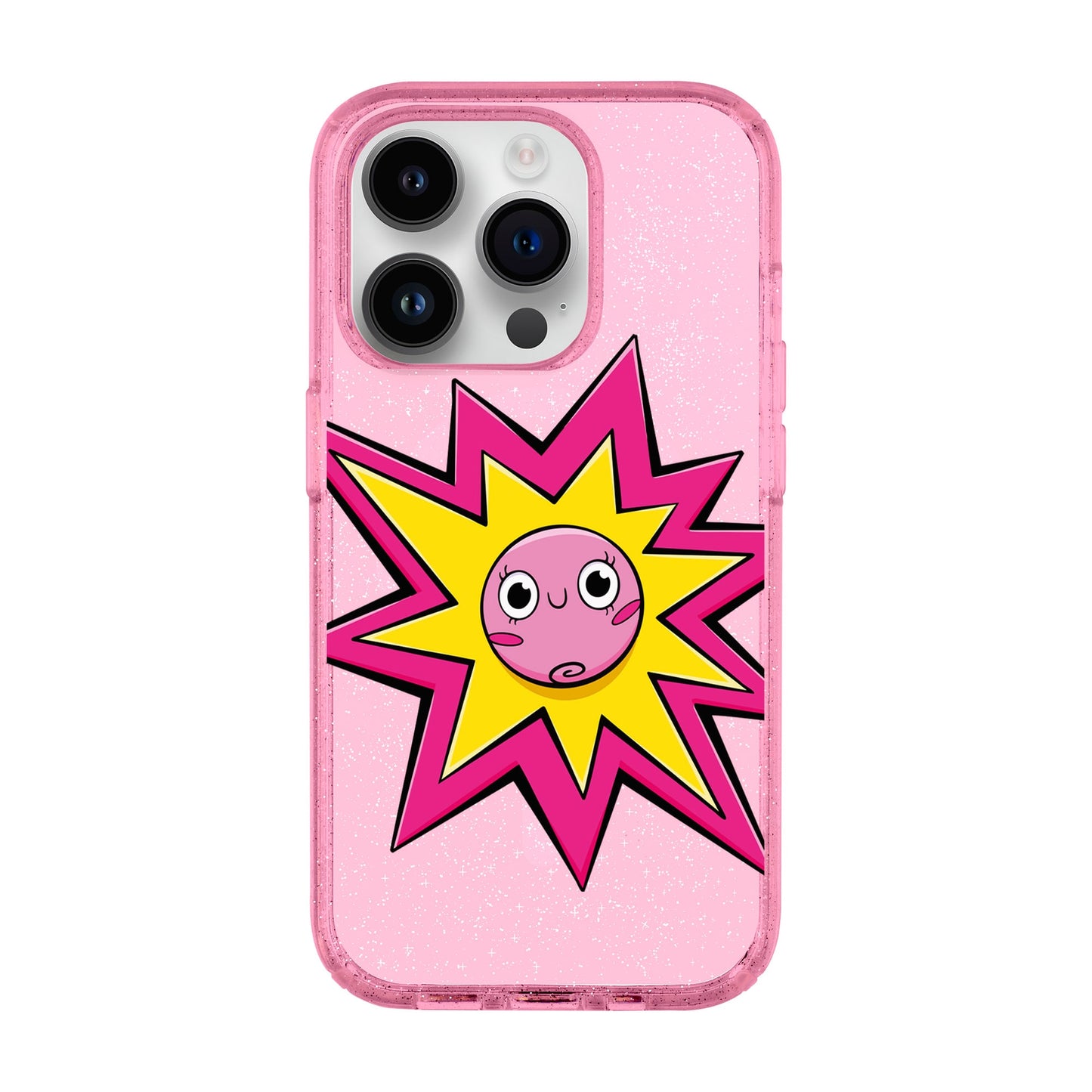 POP PRINCESSES-iPhone 14 Pro Shiny Kılıf MagSafe Özellikli