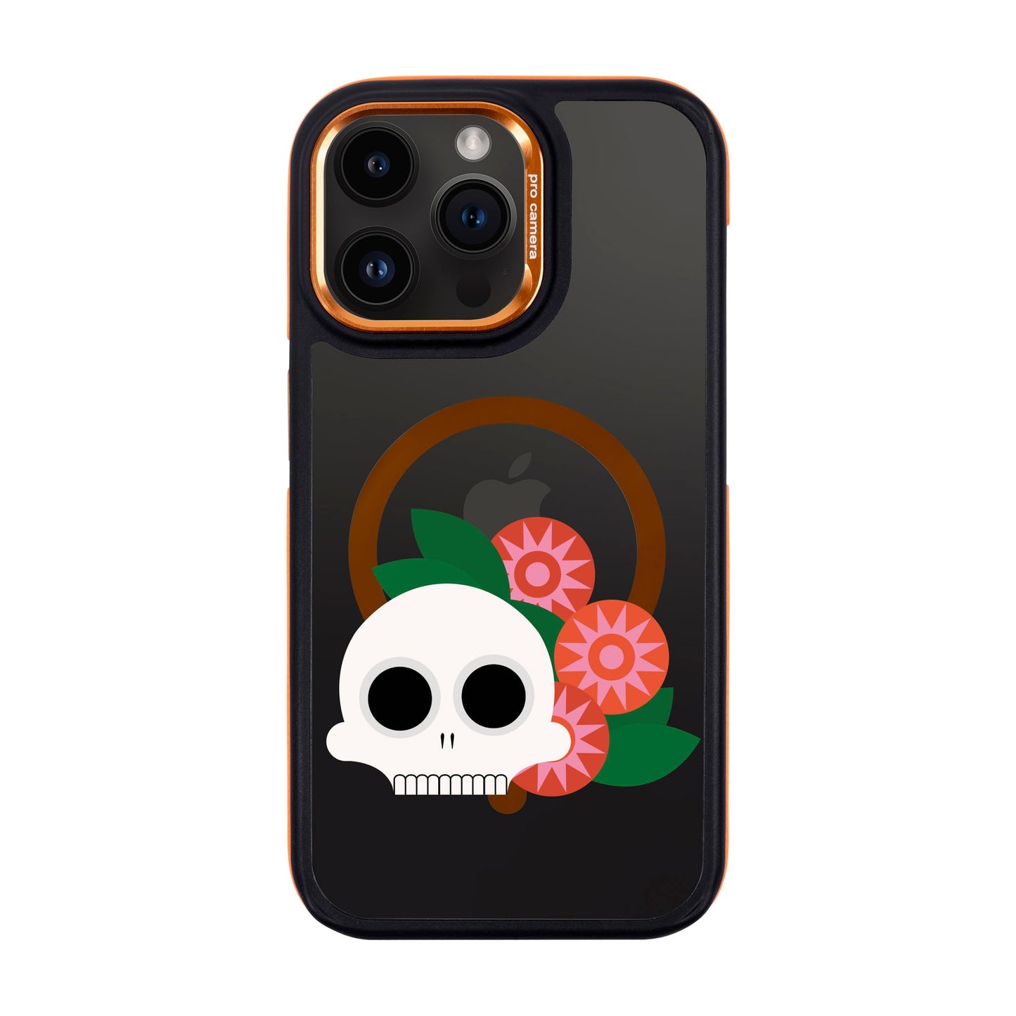 MEMENTO BLOOM-iPhone 14 Pro Max Dark Kılıf MagSafe Özellikli