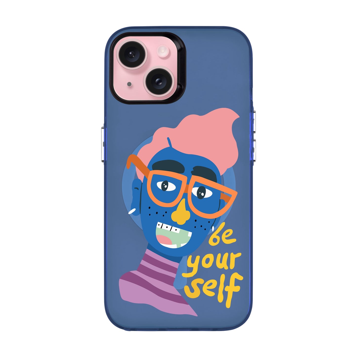 BE YOUR SELF-iPhone 15 Hold Kılıf MagSafe Özellikli