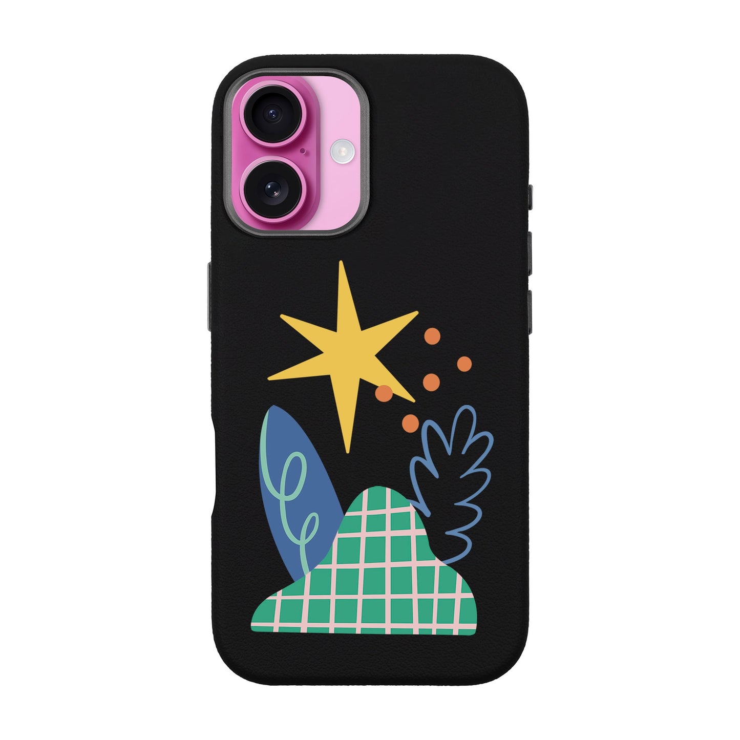 LITTLE NATURE-iPhone 16 Plus Leather Premium Kılıf MagSafe Özellikli