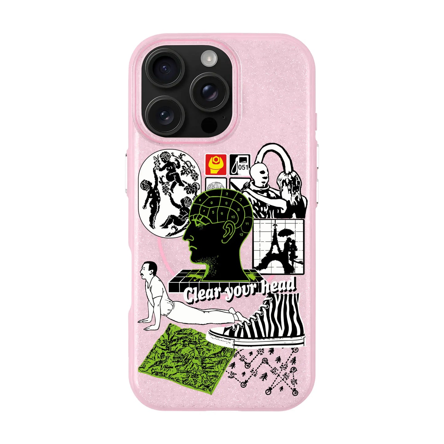 CLEAR YOUR HEAD-iPhone 16 Pro Max Radiant Kılıf MagSafe Özellikli