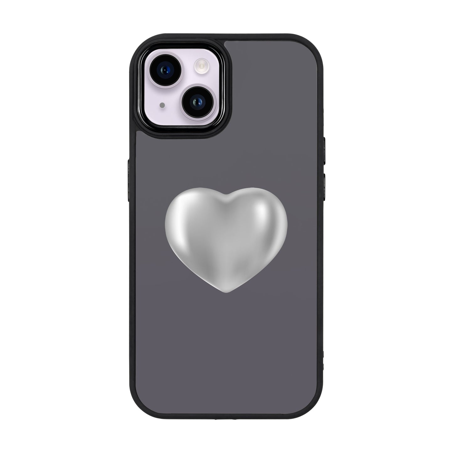 SILVER HEART-iPhone 14 Plus Proof Kılıf