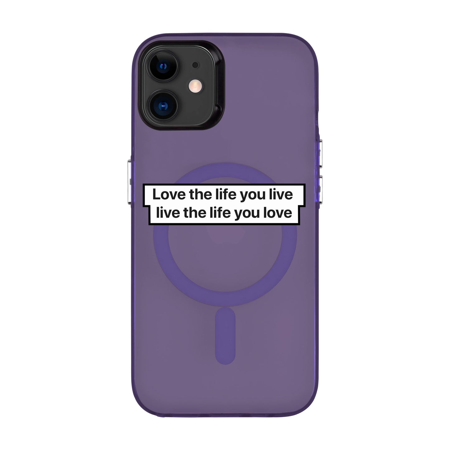 LOVE THE LIFE-iPhone 11 Hold Kılıf MagSafe Özellikli
