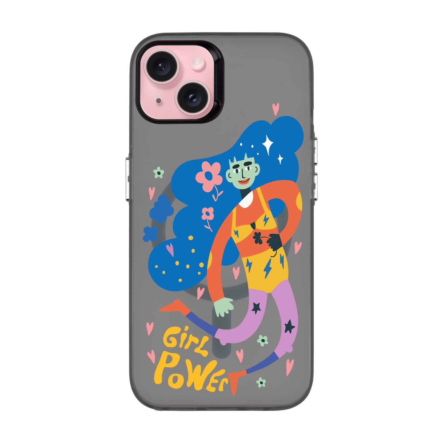 GIRL POWER-iPhone 15 Plus Hold Kılıf MagSafe Özellikli