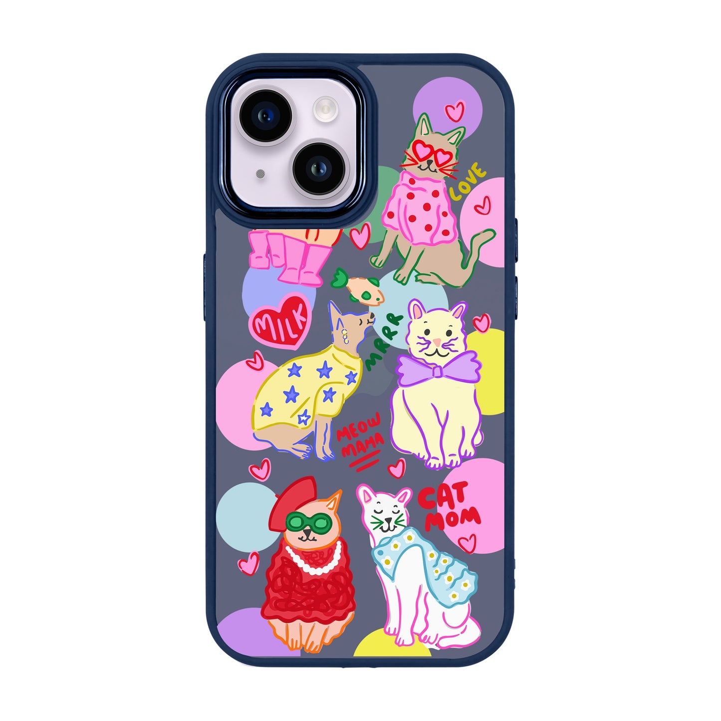 CAT MOM-iPhone 14 Plus Proof Kılıf