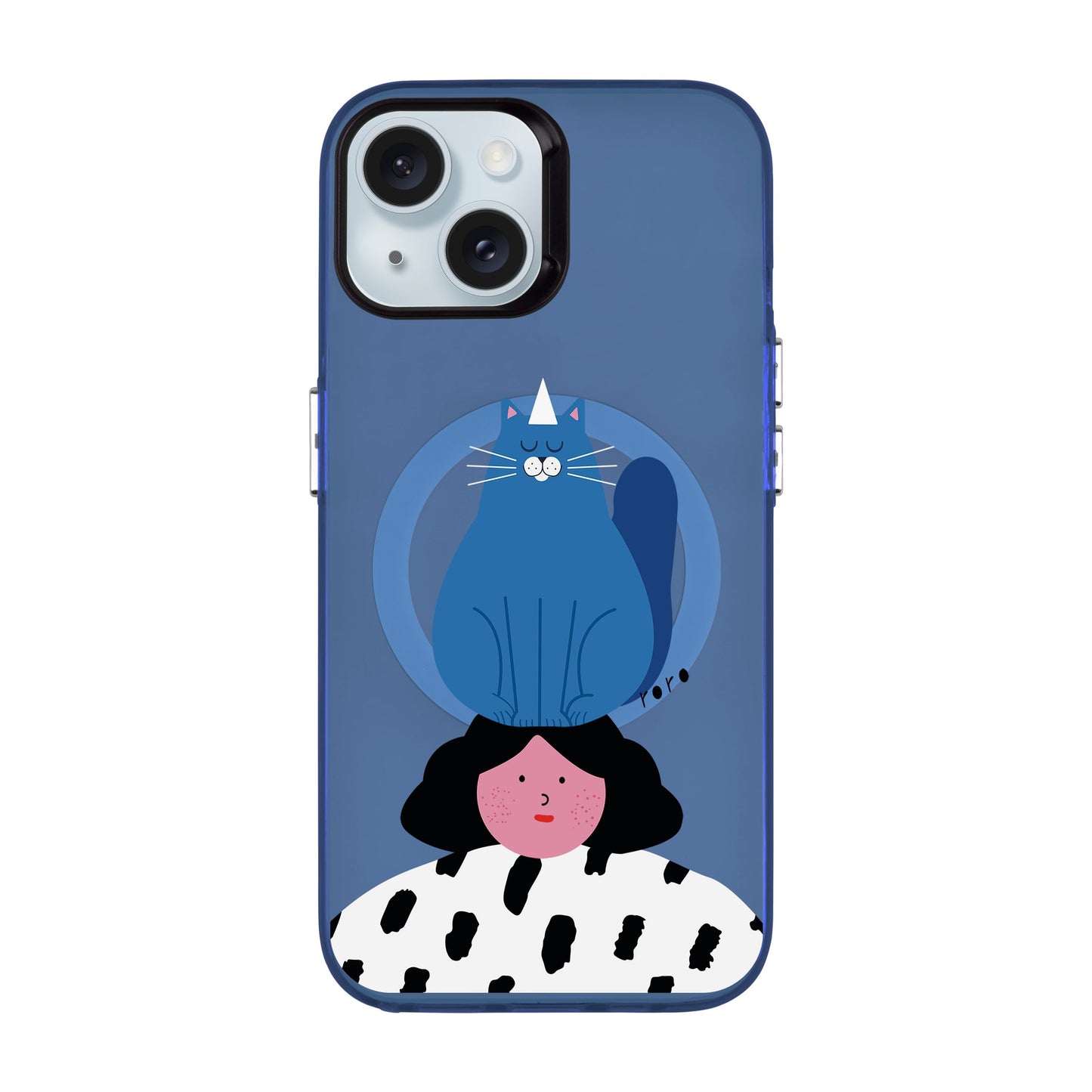 NAUGHTY CAT-iPhone 13 Hold Kılıf MagSafe Özellikli