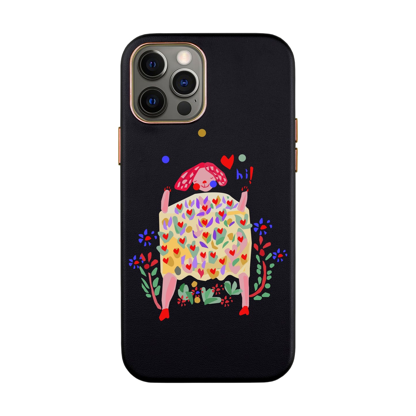 ÜÇ TOP-iPhone 12 Pro Max Leather Kılıf