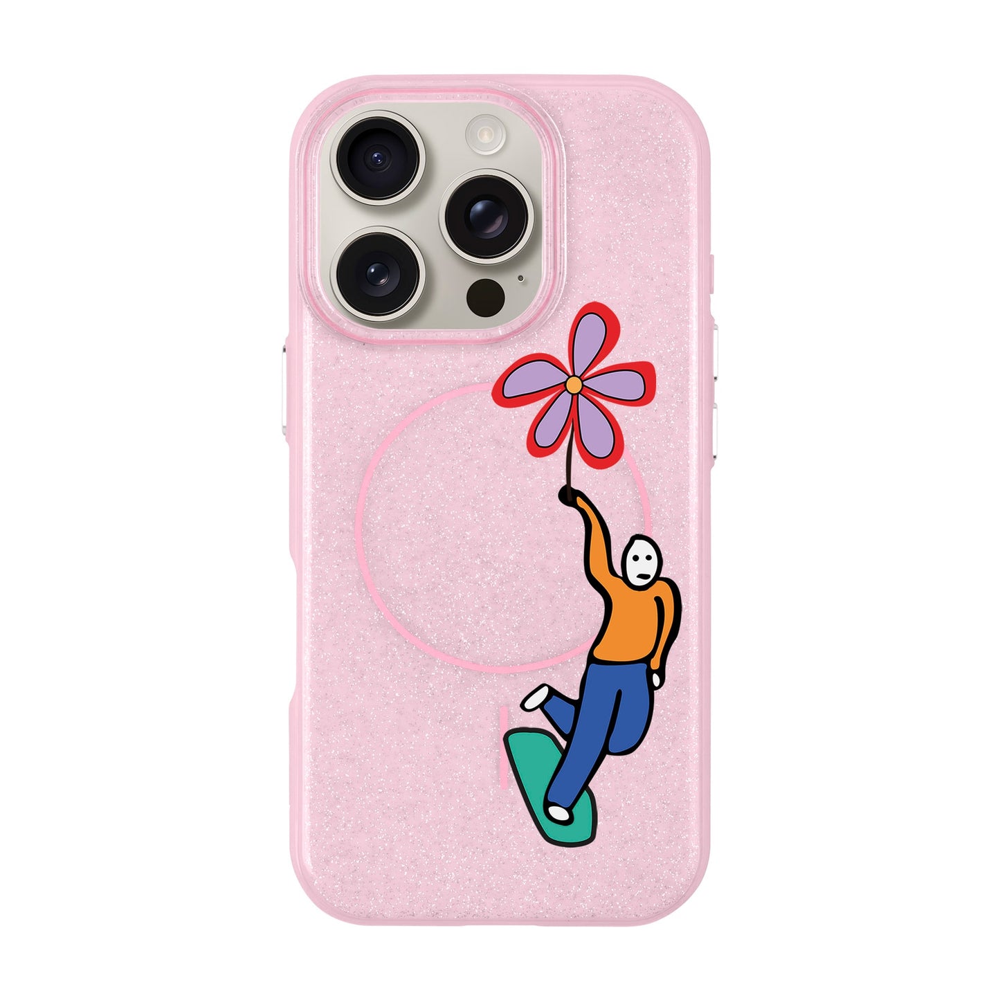 SKATEBOARDER-iPhone 16 Pro Radiant Kılıf MagSafe Özellikli