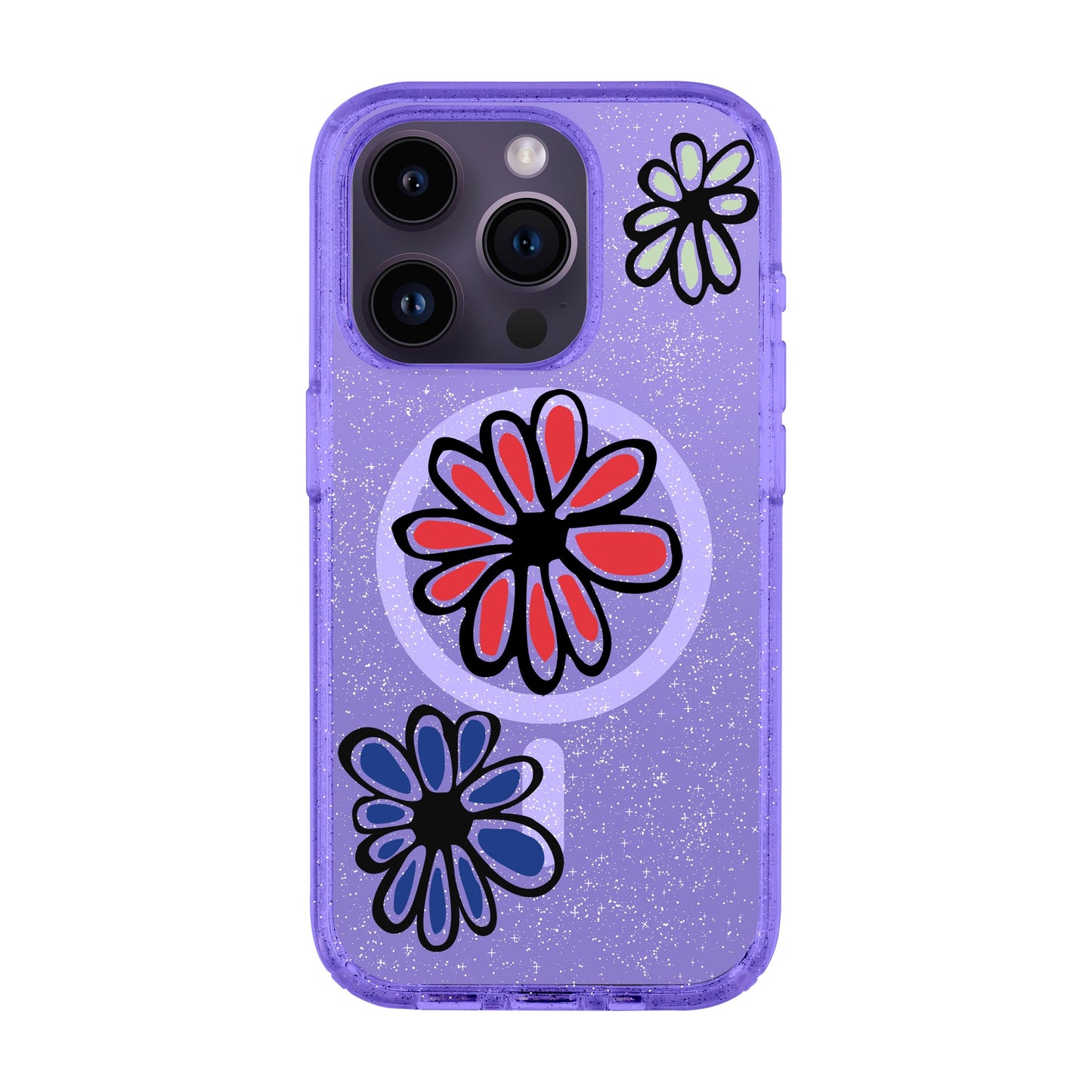 FLORIST-iPhone 14 Pro Shiny Kılıf MagSafe Özellikli