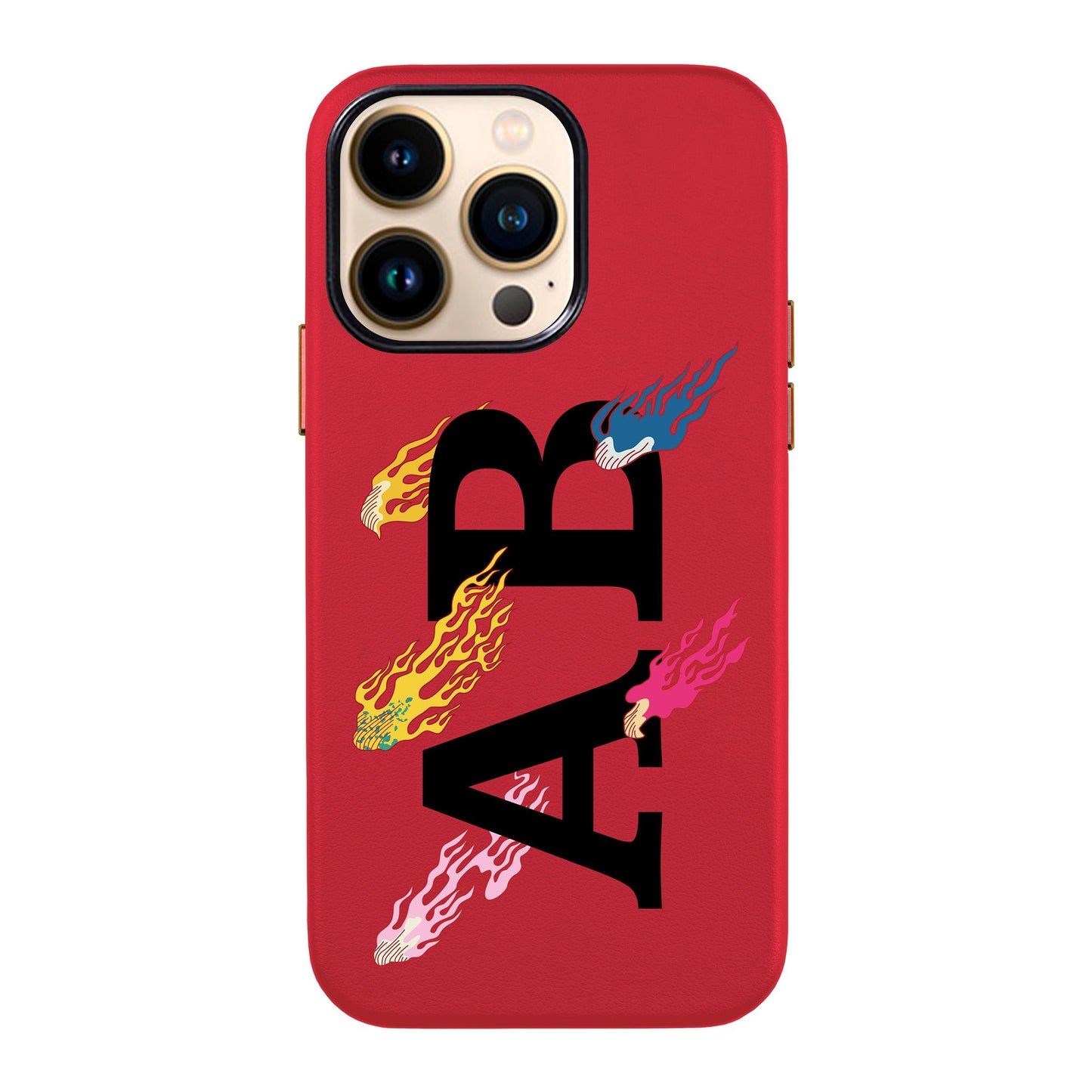 SHOOTİNG STAR KİŞİSELLEŞTİRİLMİŞ-iPhone 13 Pro Max Leather Kılıf