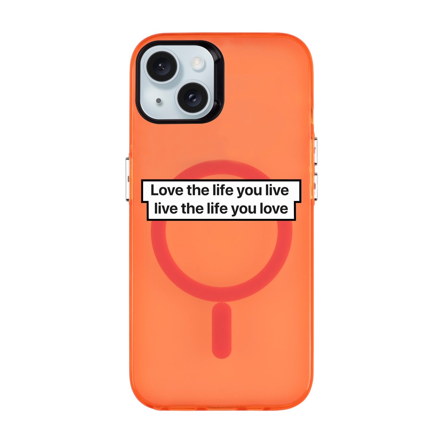 LOVE THE LIFE-iPhone 15 Plus Hold Kılıf MagSafe Özellikli