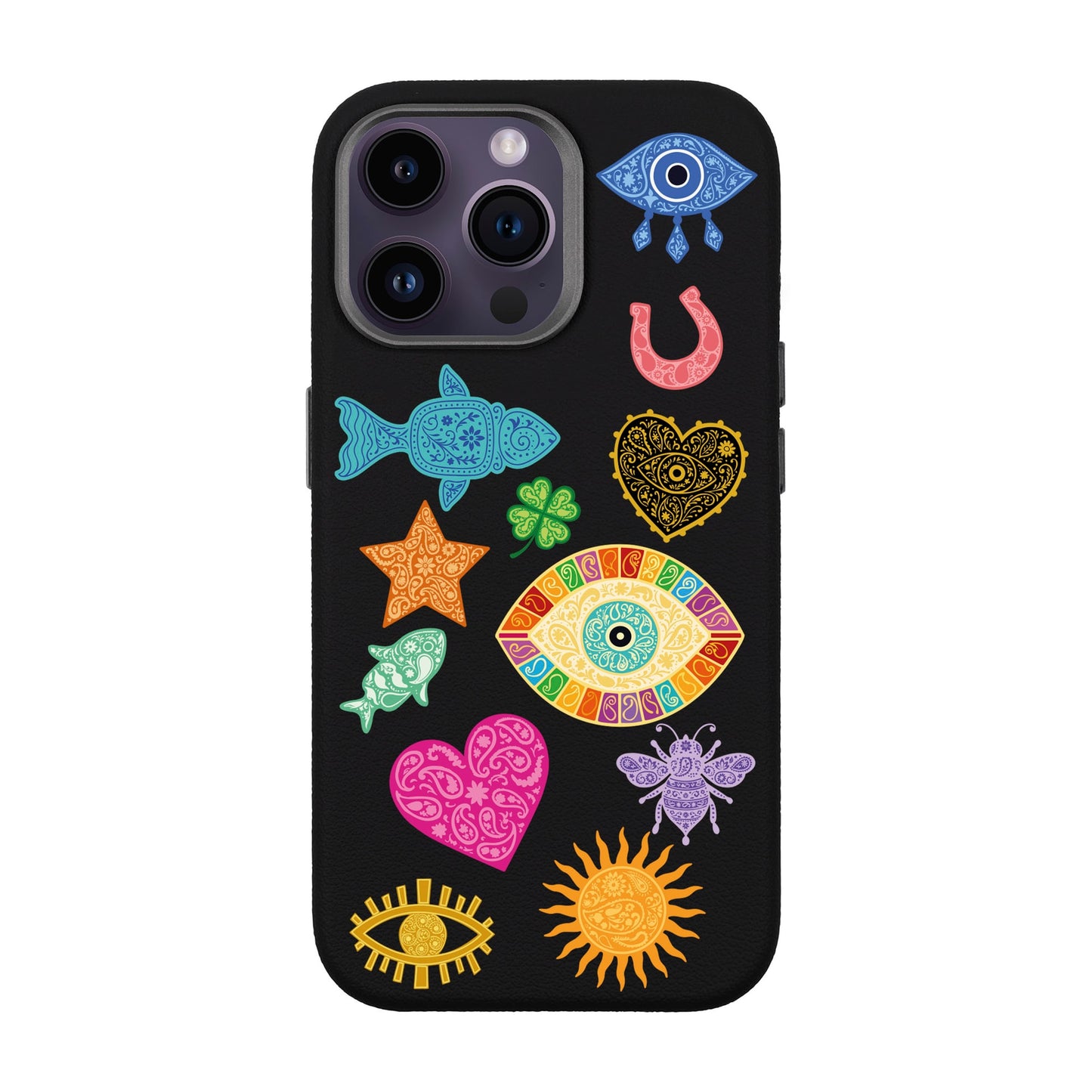 CHARMS BY BERRİN ÖZKAN-iPhone 14 Pro Max Leather Premium Kılıf MagSafe Özellikli