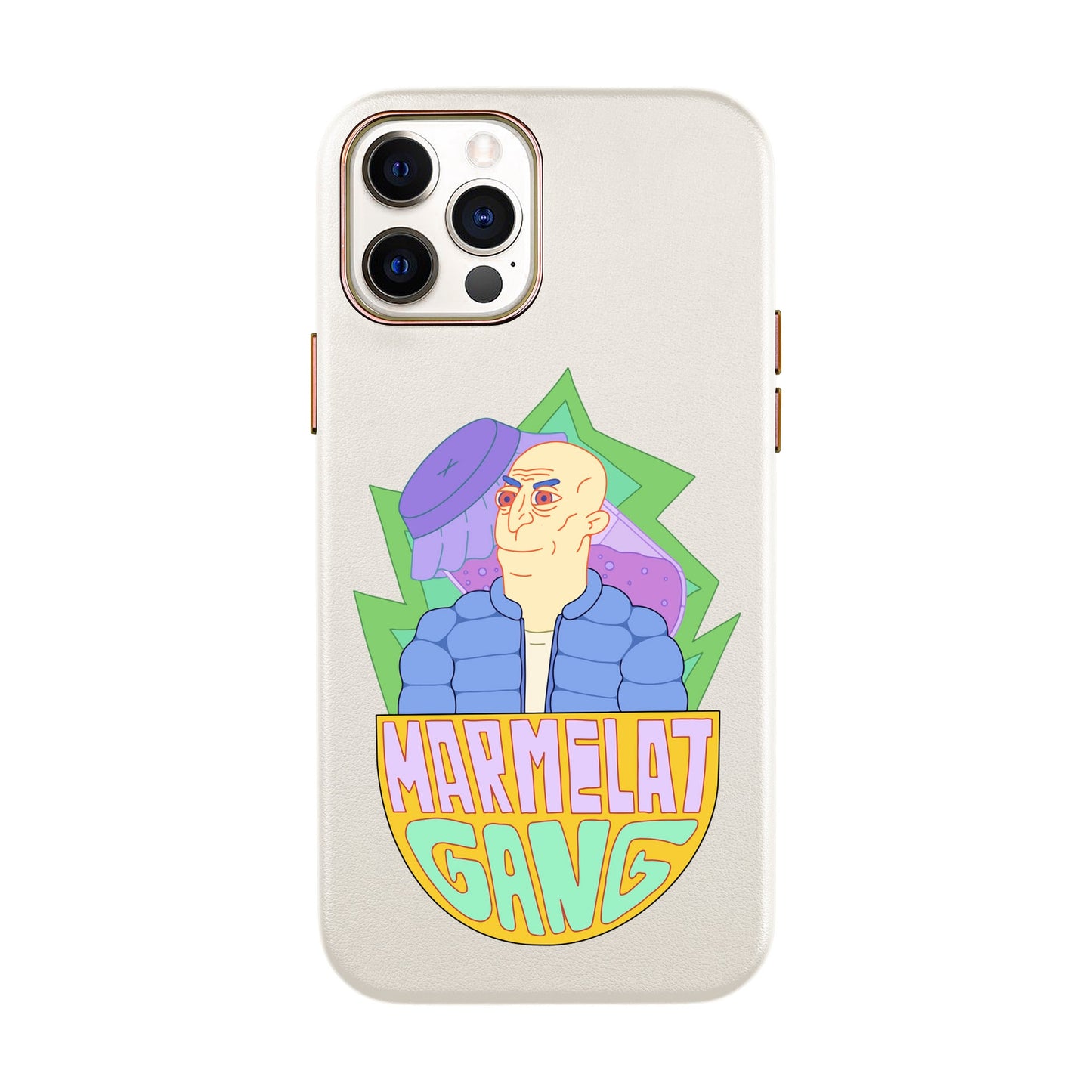 MARMELAT GANG-iPhone 11 Pro Max Leather Kılıf