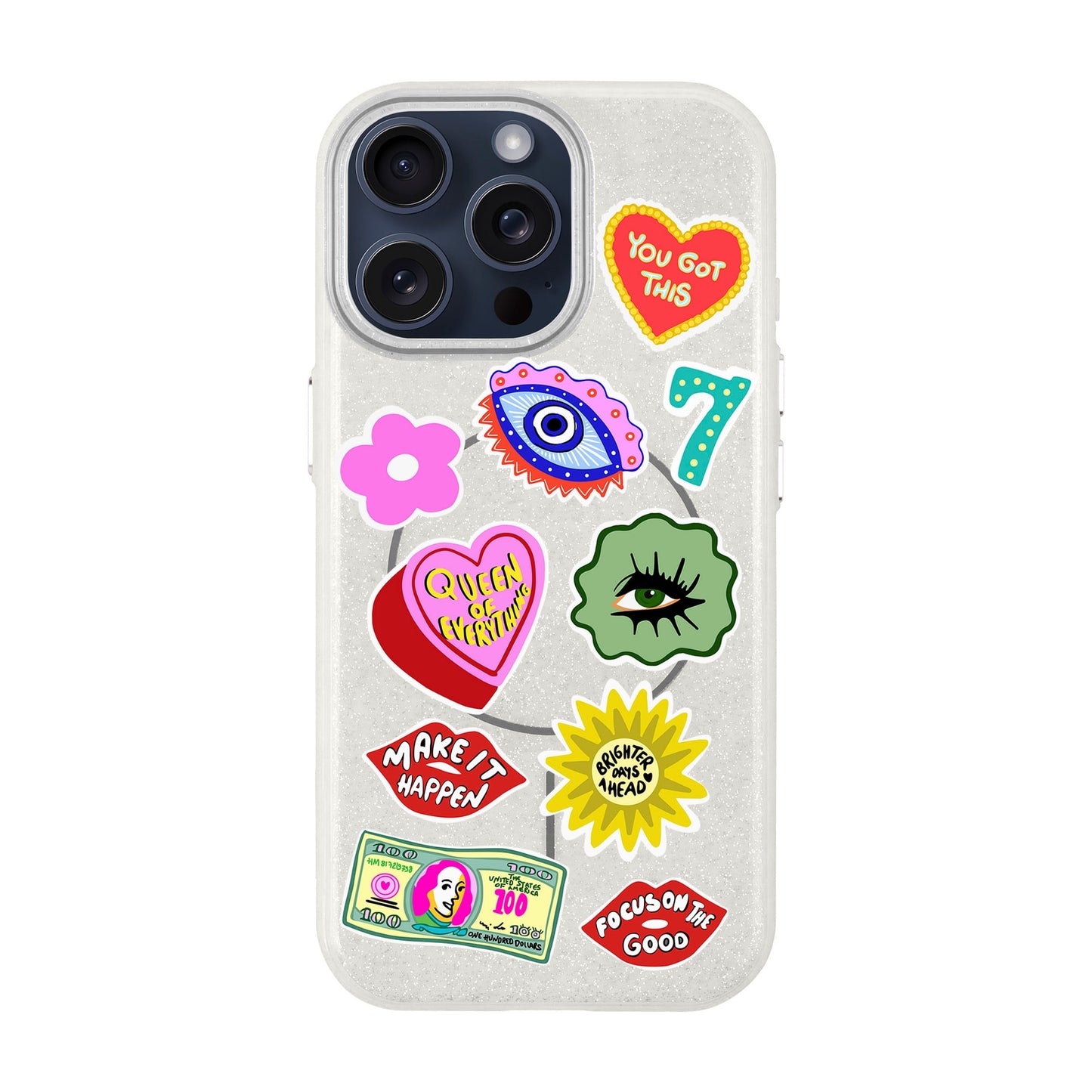 HM STICKERS-iPhone 15 Pro Max Radiant Kılıf MagSafe Özellikli