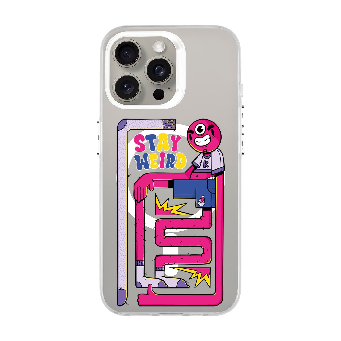 OG TOOTHY-iPhone 15 Pro Max Hold Kılıf MagSafe Özellikli