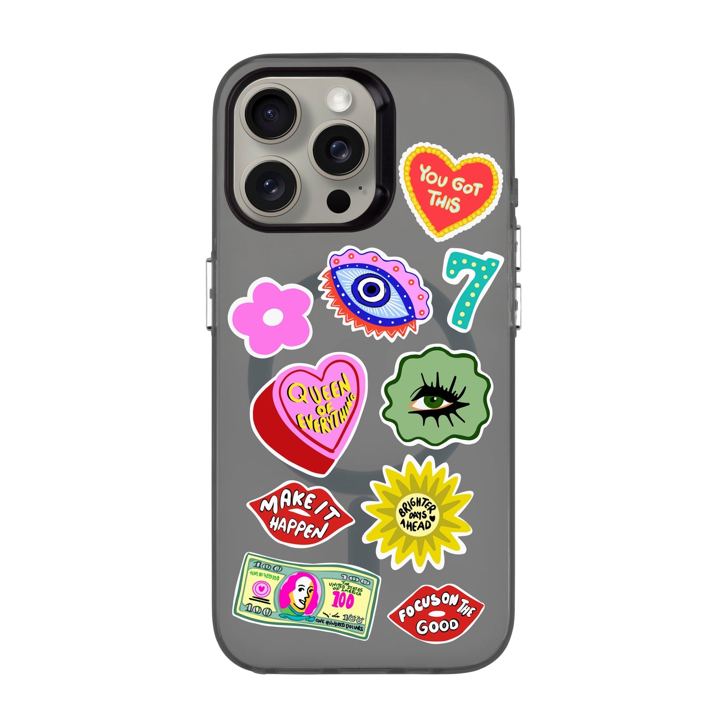 HM STICKERS-iPhone 15 Pro Max Hold Kılıf MagSafe Özellikli