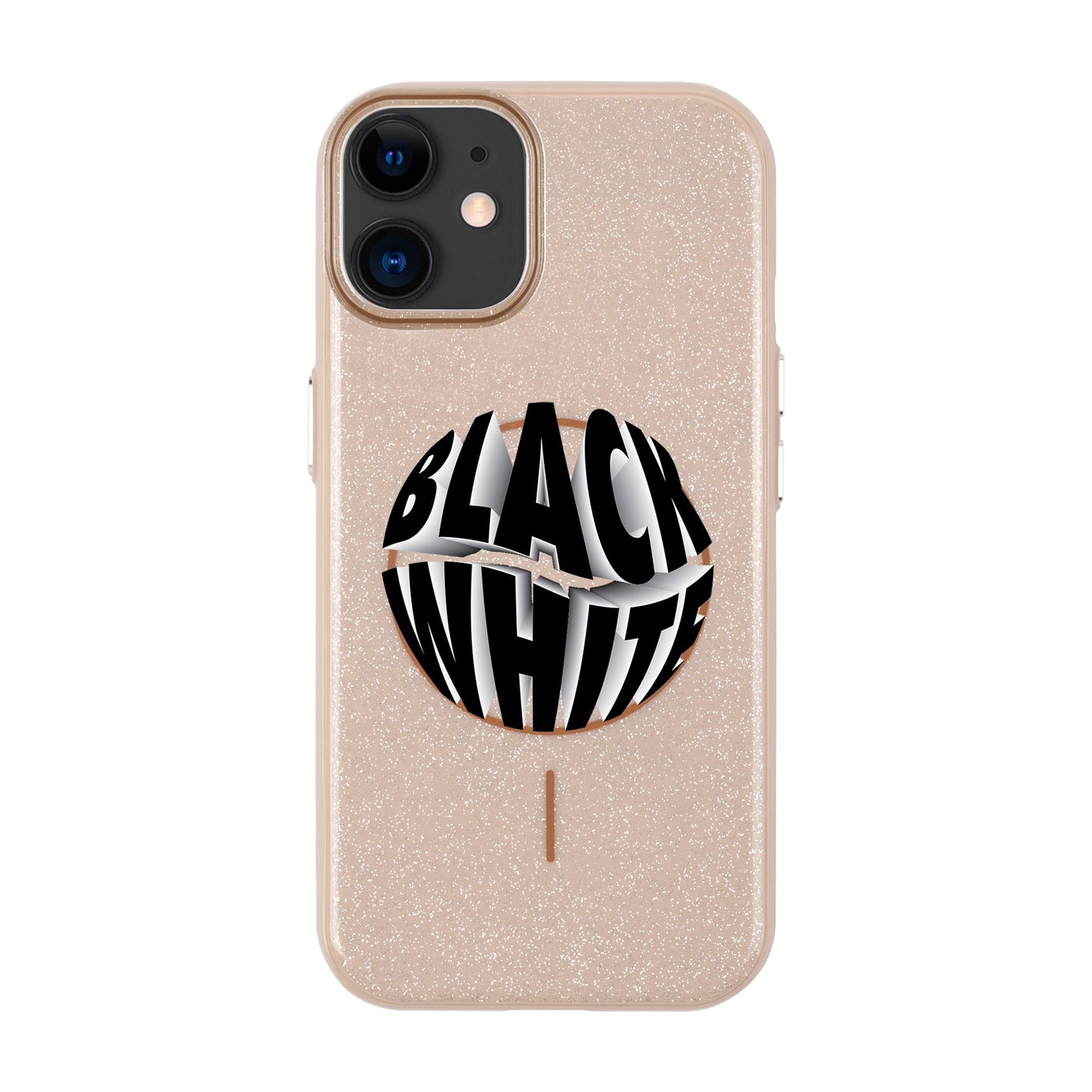 BLACK WHITE-iPhone 11 Radiant Kılıf MagSafe Özellikli