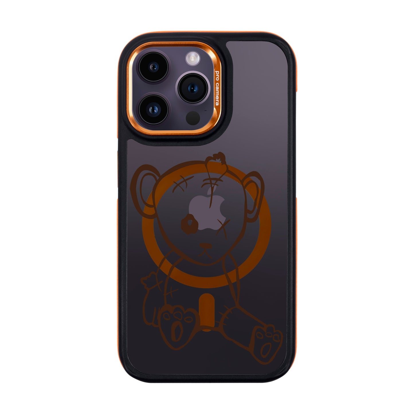 BABY BEAR-iPhone 14 Pro Max Dark Kılıf MagSafe Özellikli
