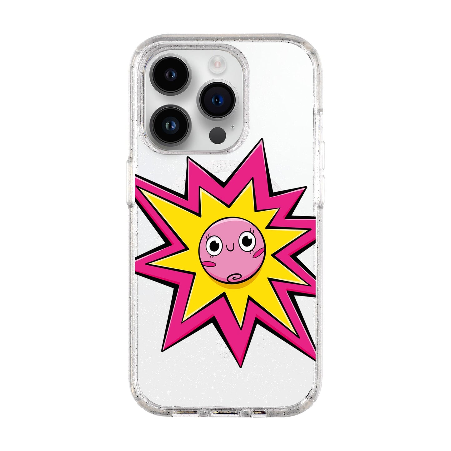 POP PRINCESSES-iPhone 14 Pro Shiny Kılıf MagSafe Özellikli