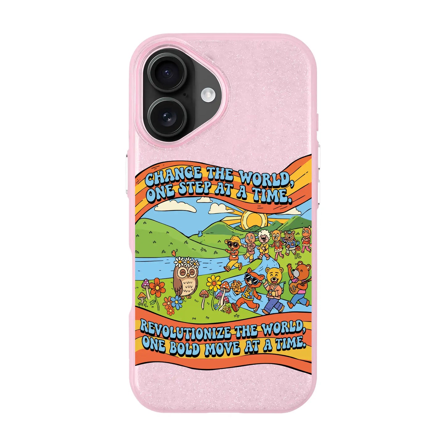 CHANGE THE WORLD-iPhone 16 Radiant Kılıf MagSafe Özellikli