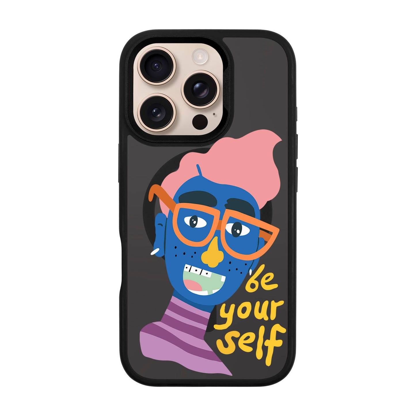 BE YOUR SELF-iPhone 16 Pro Rise Kılıf MagSafe Özellikli
