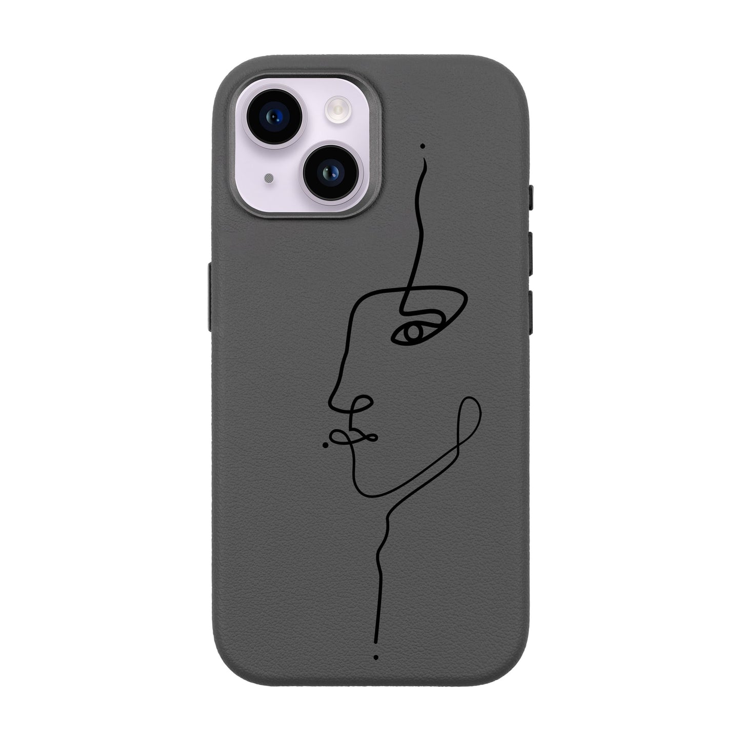 FACE-iPhone 13 Leather Premium Kılıf MagSafe Özellikli