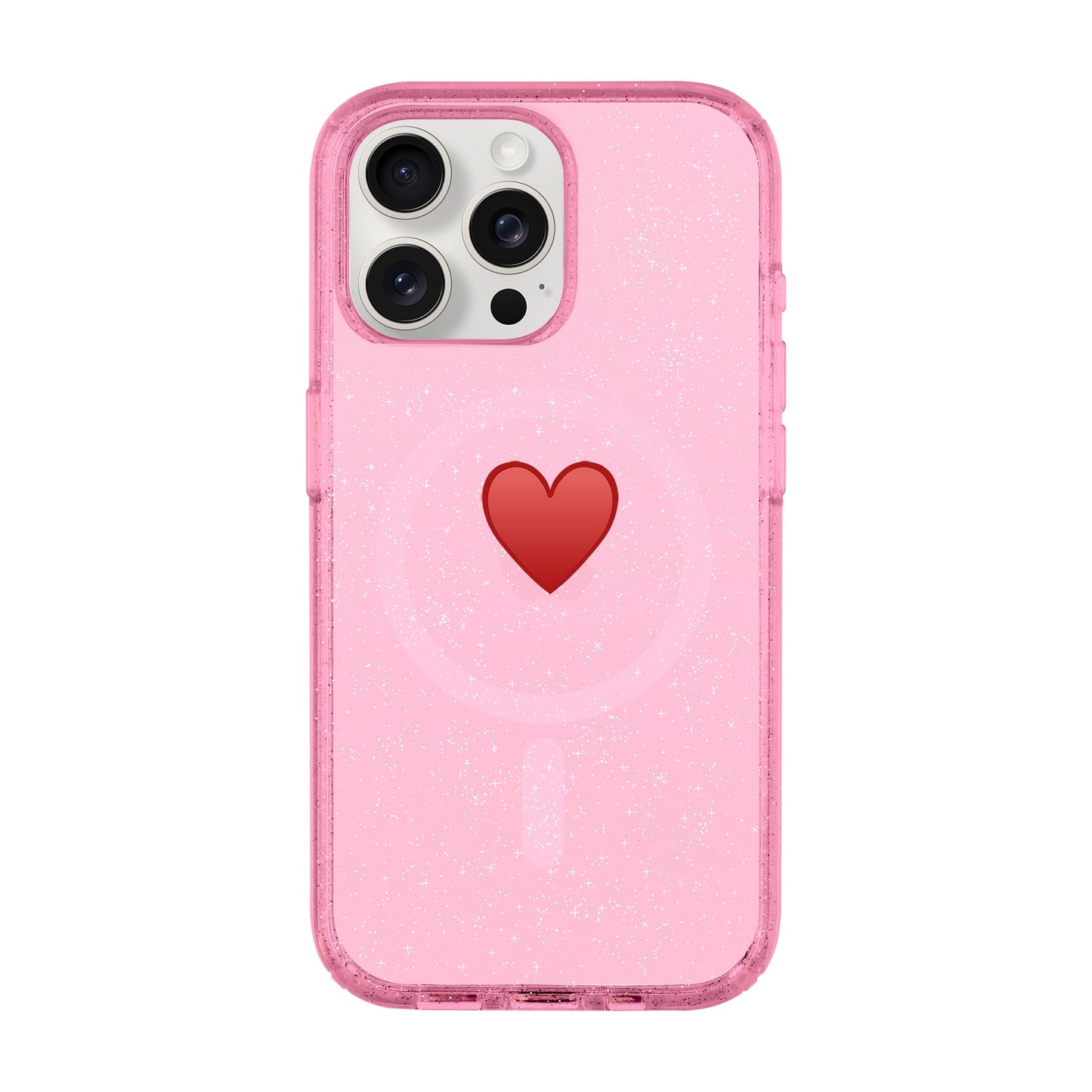 SPREAD HEART-iPhone 15 Pro Max Shiny Kılıf MagSafe Özellikli
