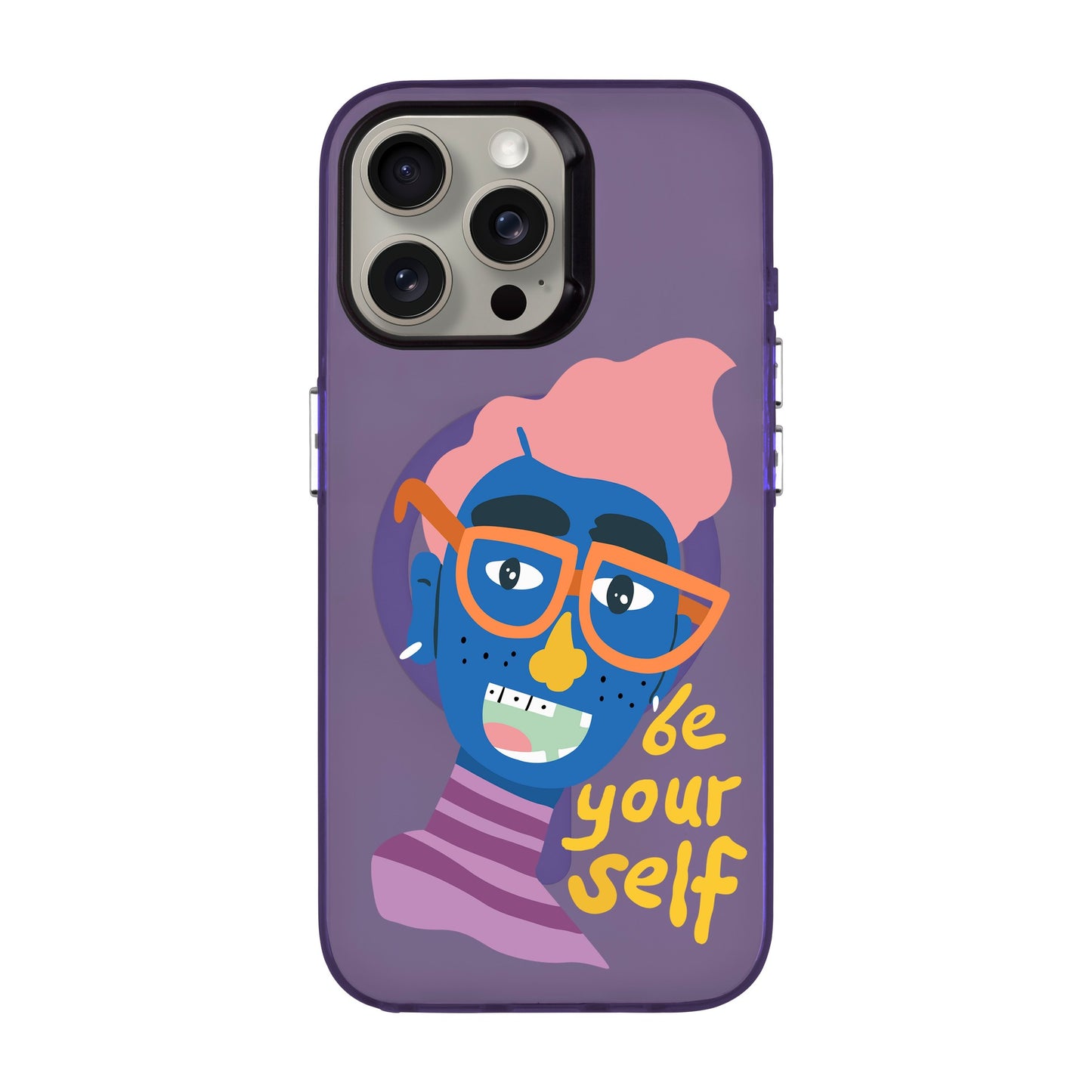 BE YOUR SELF-iPhone 15 Pro Hold Kılıf MagSafe Özellikli