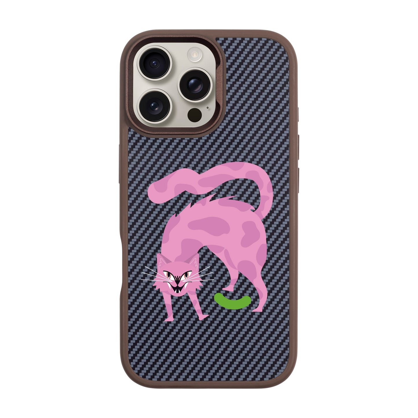 GRUMBLEPAWS-iPhone 16 Pro Max Plaid Kılıf MagSafe Özellikli