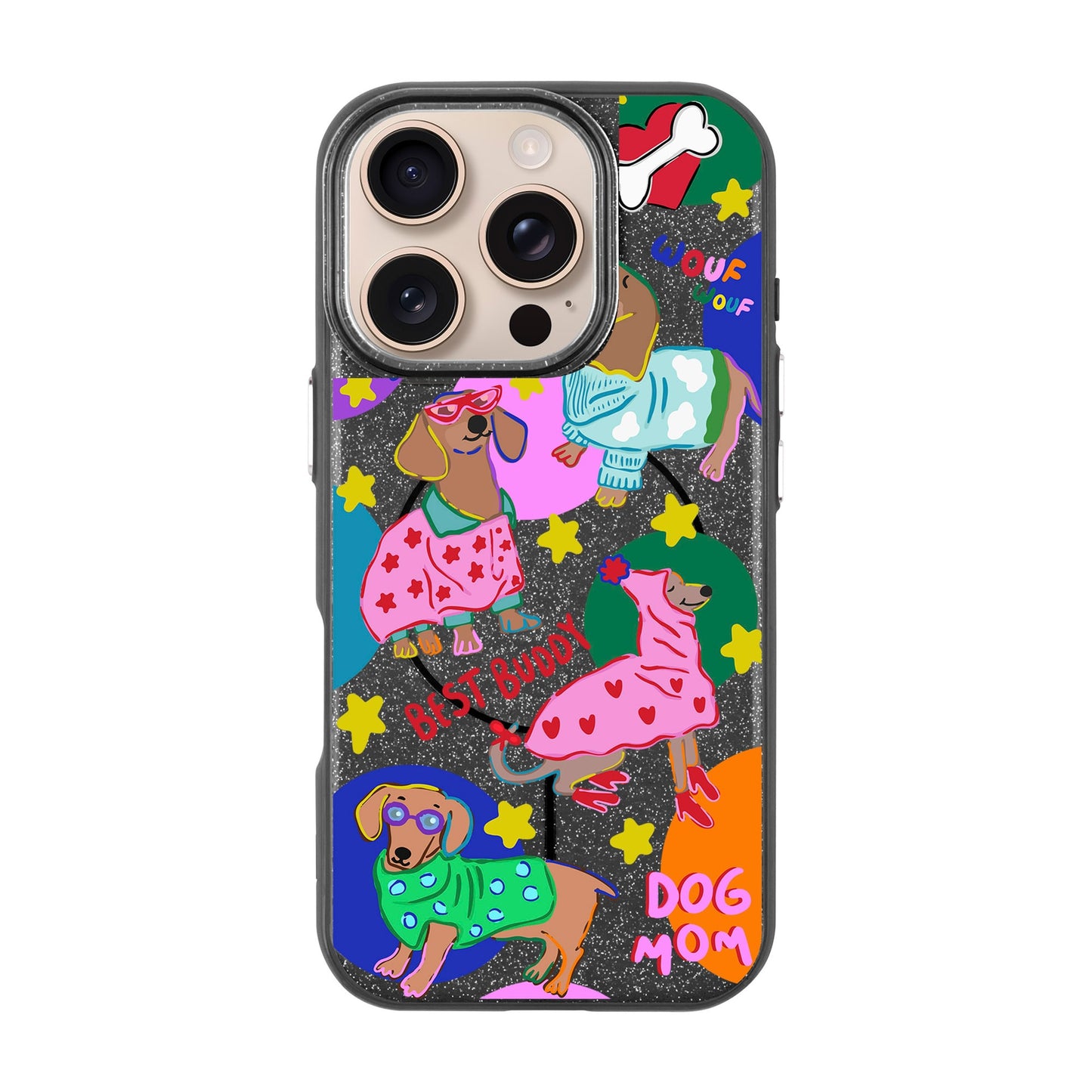 DOG MOM-iPhone 16 Pro Radiant Kılıf MagSafe Özellikli