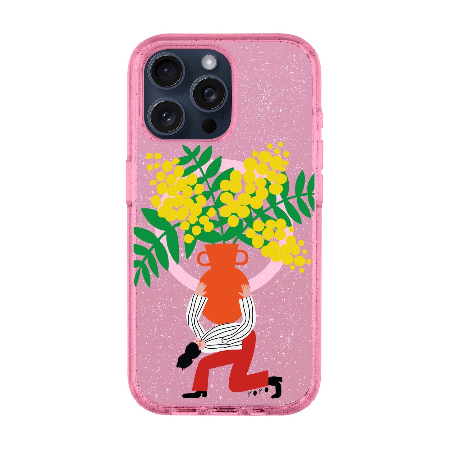 VASE-iPhone 15 Pro Max Shiny Kılıf MagSafe Özellikli