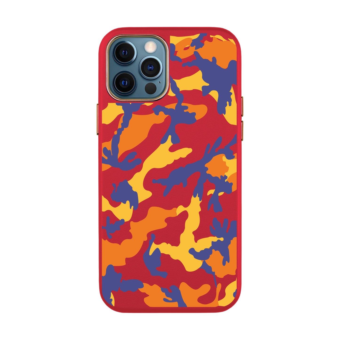 CAMOUFLAGE-iPhone X / Xs Leather Kılıf