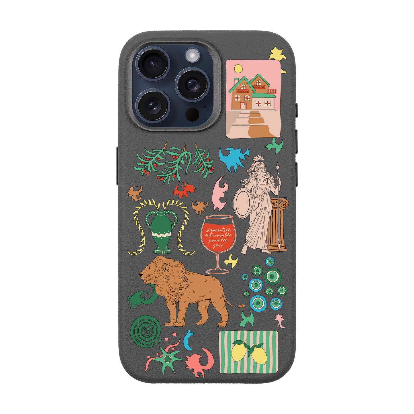 IODES SOUL TRAVELLER-iPhone 15 Pro Max Leather Premium Kılıf MagSafe Özellikli