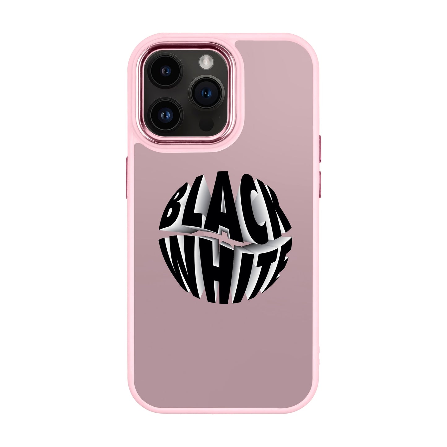 BLACK WHITE-iPhone 14 Pro Max Proof Kılıf