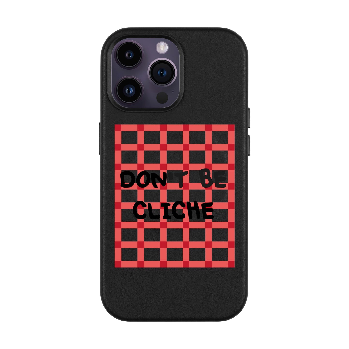 DON'T BE CLICHE-iPhone 14 Pro Max Leather Kılıf MagSafe Özellikli