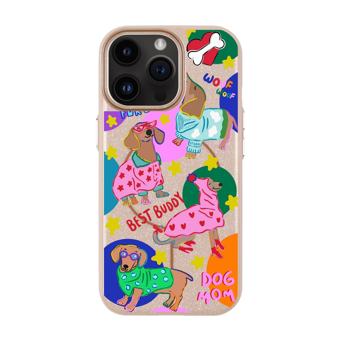 DOG MOM-iPhone 14 Pro Max Radiant Kılıf MagSafe Özellikli