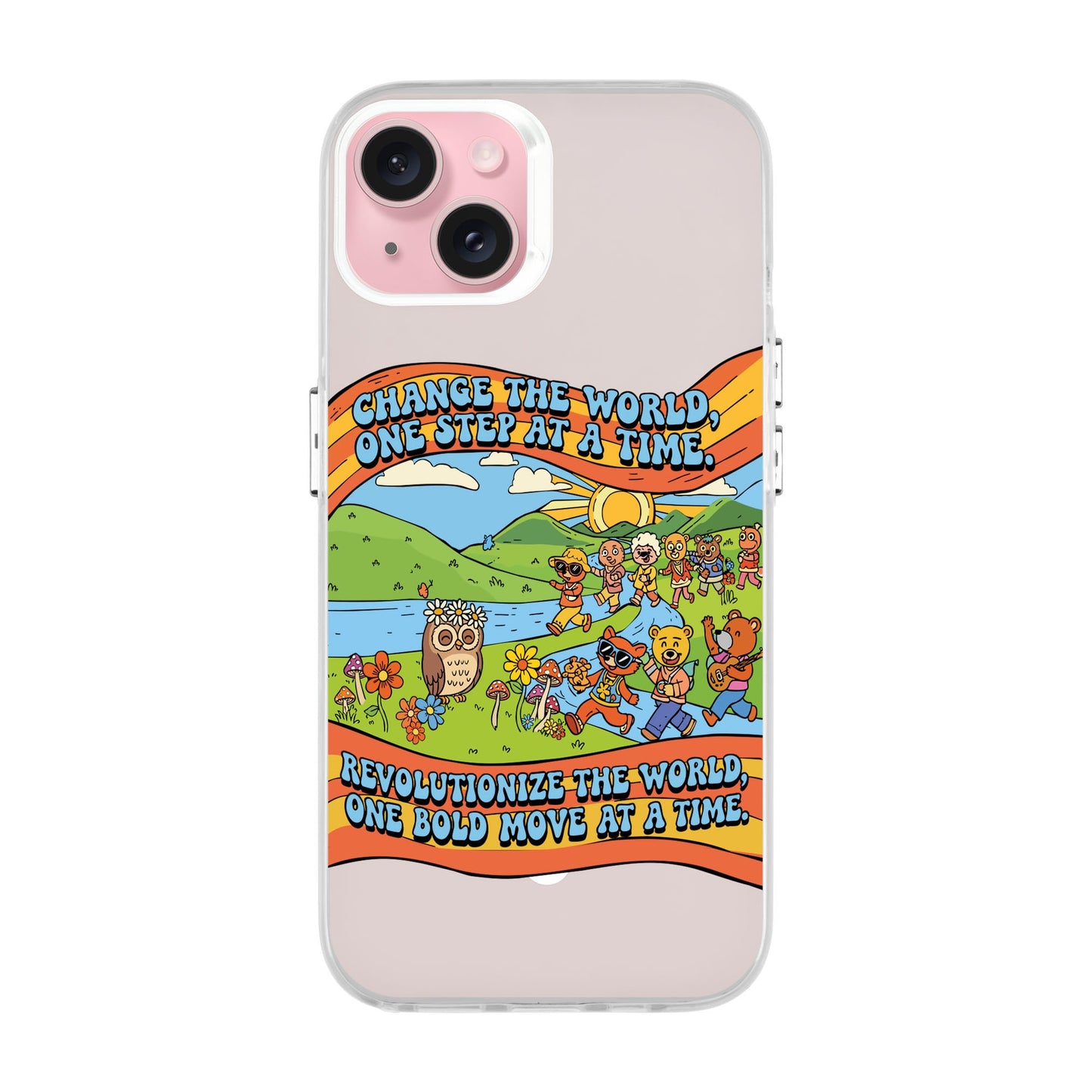 CHANGE THE WORLD-iPhone 15 Plus Hold Kılıf MagSafe Özellikli