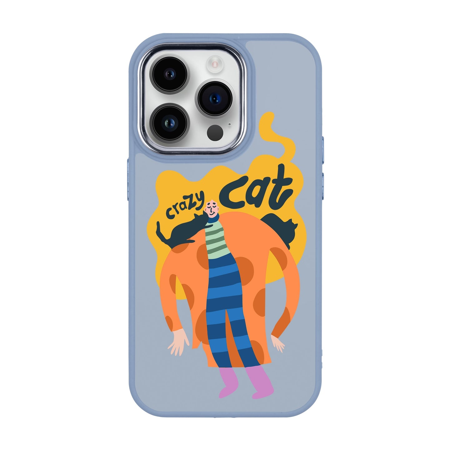 CRAZY CAT-iPhone 14 Pro Proof Kılıf