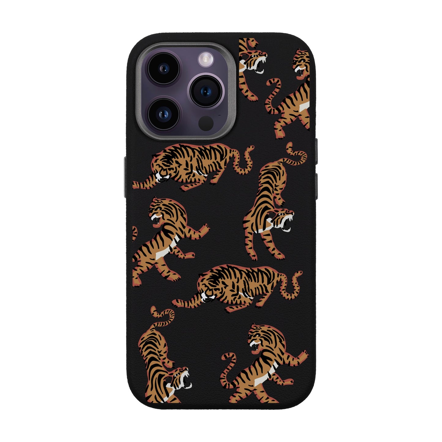 TIGER-iPhone 14 Pro Max Leather Premium Kılıf MagSafe Özellikli