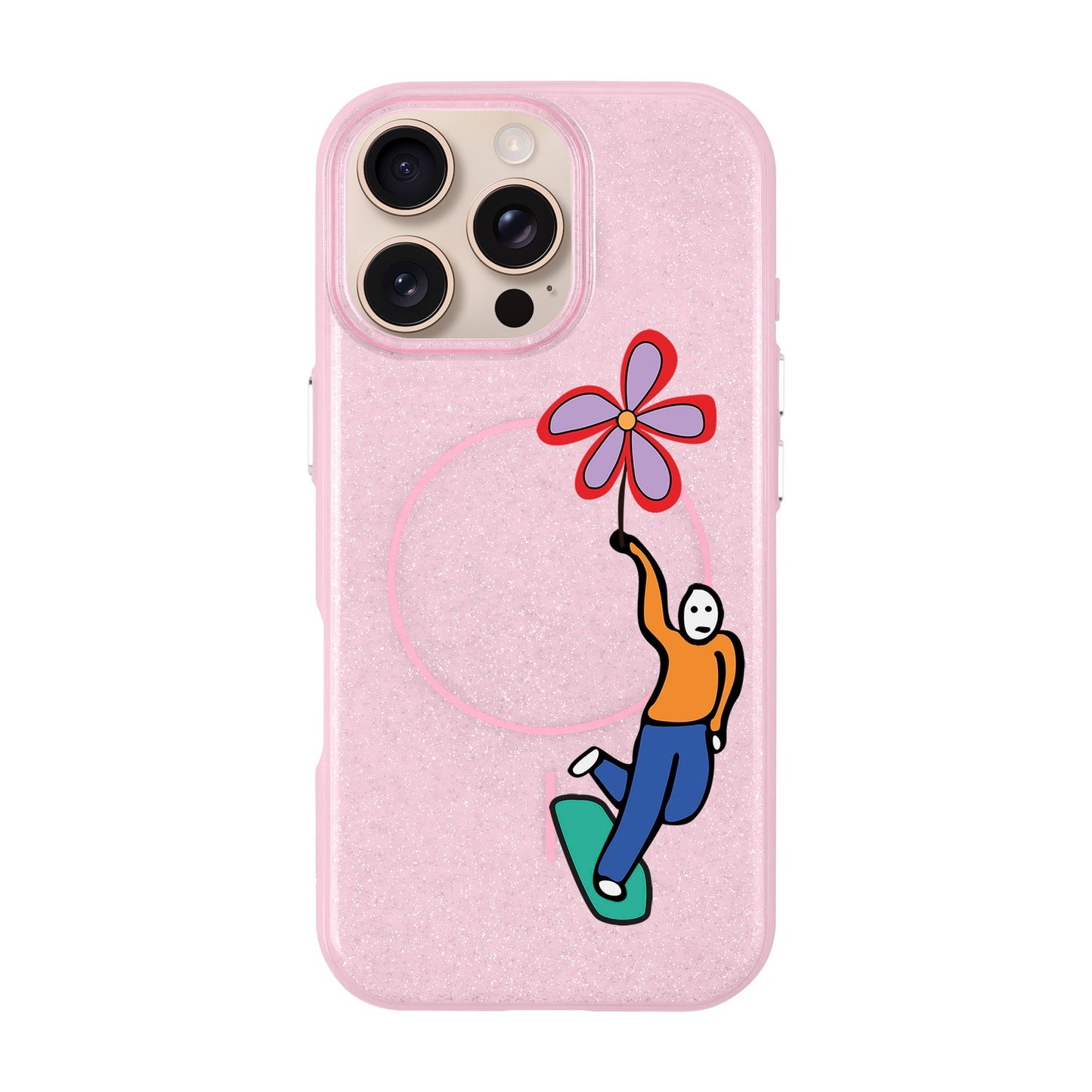 SKATEBOARDER-iPhone 16 Pro Max Radiant Kılıf MagSafe Özellikli