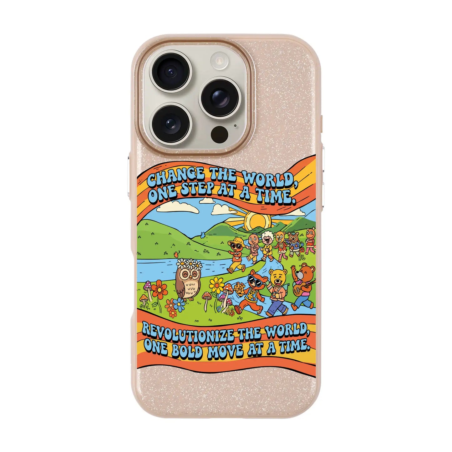 CHANGE THE WORLD-iPhone 16 Pro Radiant Kılıf MagSafe Özellikli