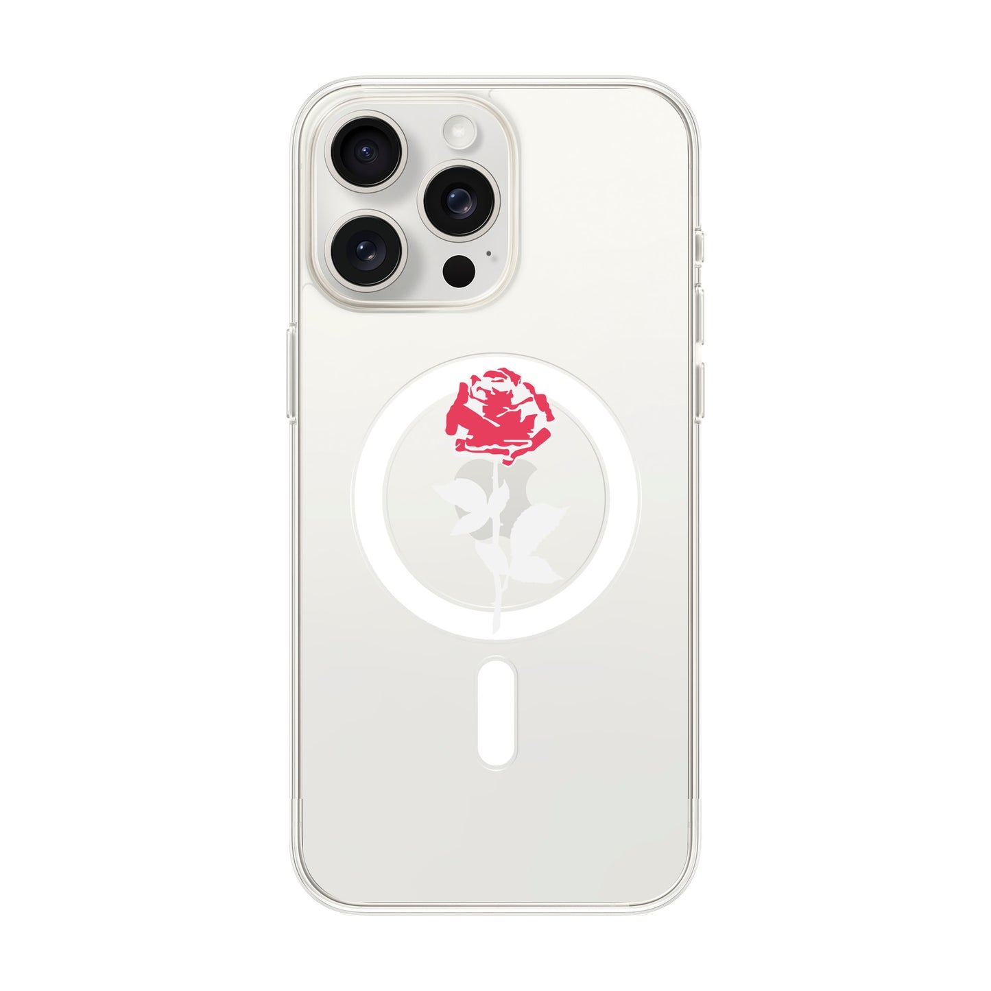 NATUREL ROSE-iPhone 15 Pro Max Solid Kılıf MagSafe Özellikli