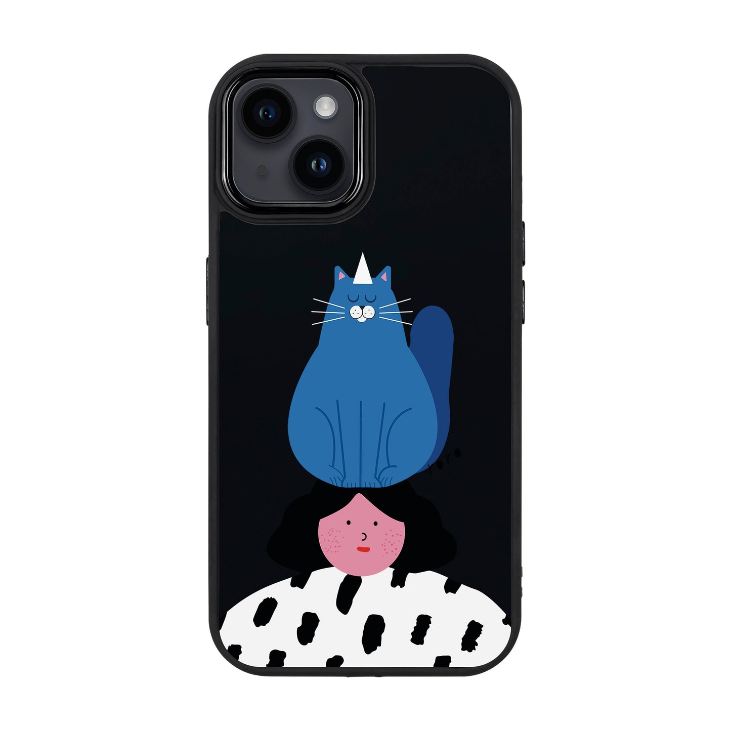 NAUGHTY CAT-iPhone 14 Plus Proof Kılıf