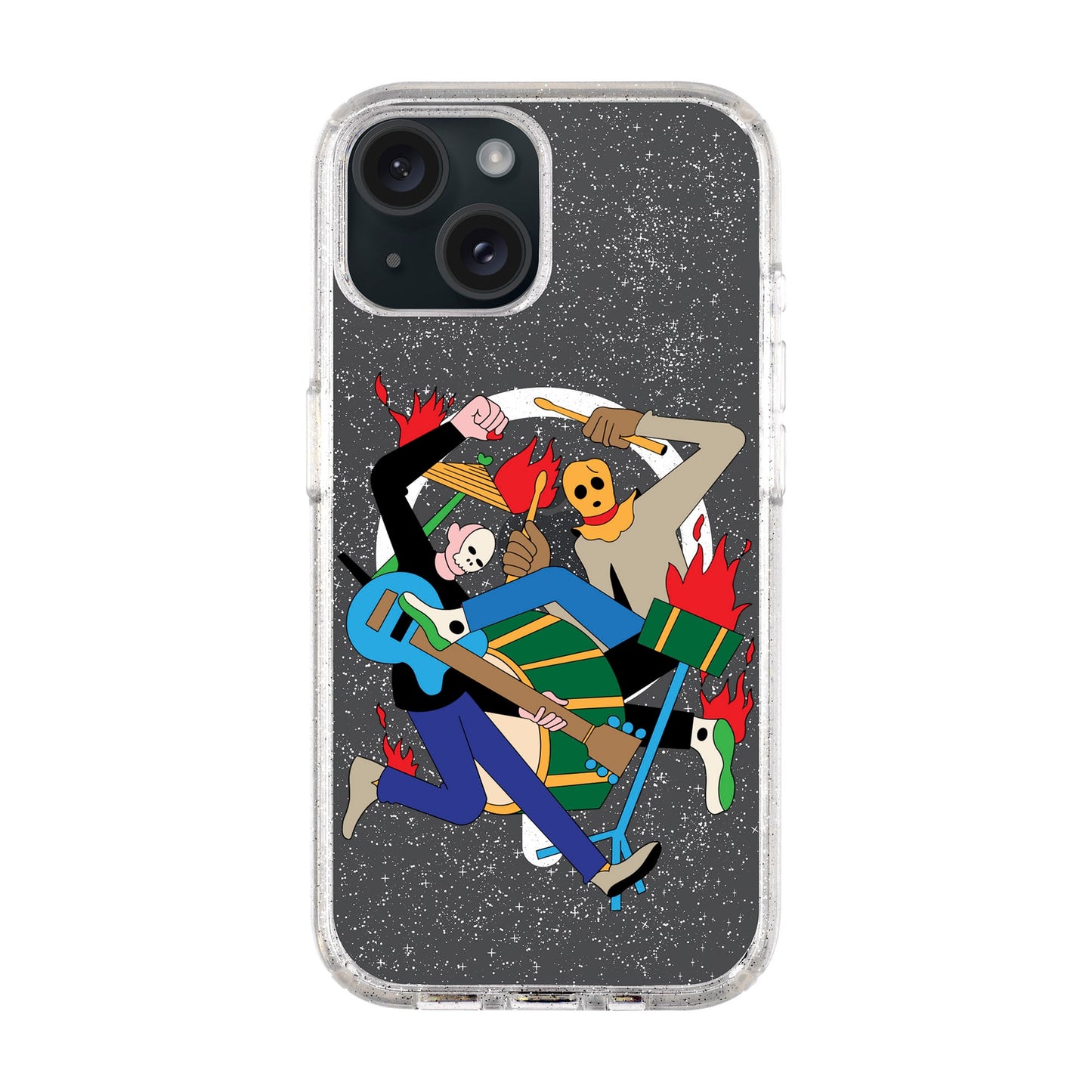 MONSTER MASH-iPhone 15 Plus Shiny Kılıf MagSafe Özellikli