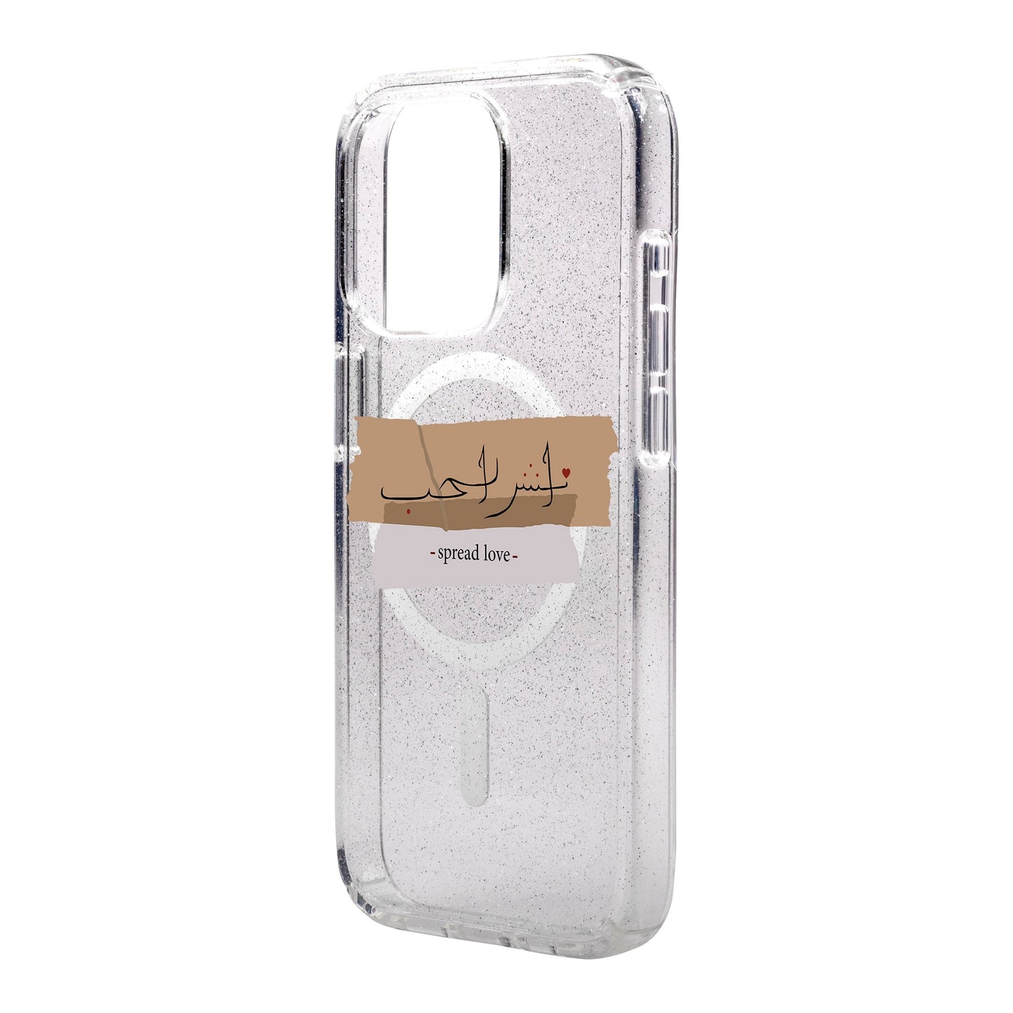 SPREAD LOVE-iPhone 15 Pro Max Shiny Kılıf MagSafe Özellikli