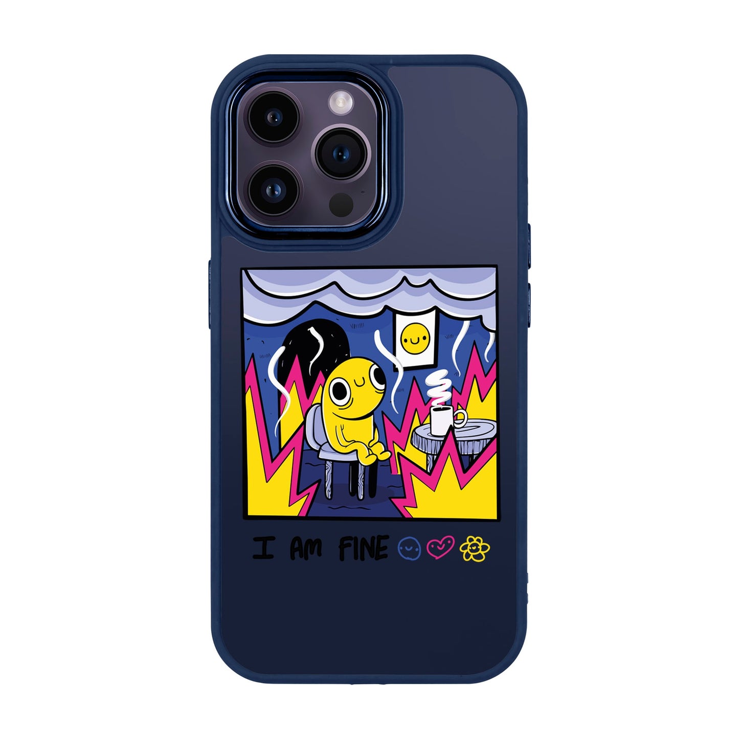 I AM FINE-iPhone 14 Pro Max Proof Kılıf